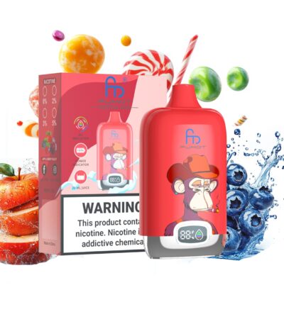 Apple Berry Blast randm tornado Ψηφιακό κουτί 12000 ρουφηξιές