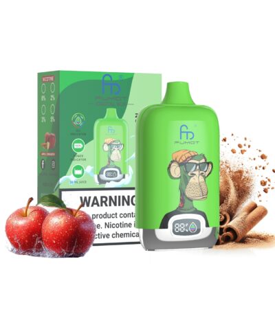 Apple Cinnamon randm tornado Ψηφιακό κουτί 12000 ρουφηξιές