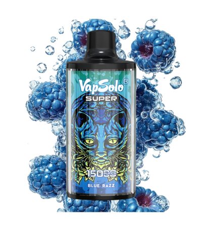 BLUE RAZZ Vapsolo Super 15000 puffar 15k