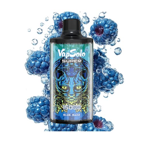 BLUE RAZZ Vapsolo Super 15000 puffs 15k