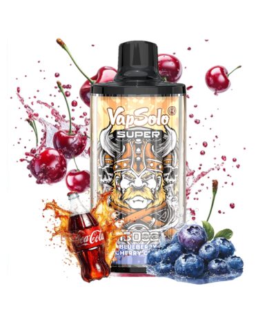BLUEBERRYCHERRY COLA Vapsolo Super 15000 puffar 15k