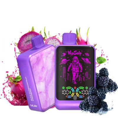 Svart is Drakfrukt vapsolo galaxy 30000 Puffar 30k