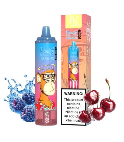 Μπλε Razz Cherry randm tornado 15000 ατμοί χονδρικής πώλησης