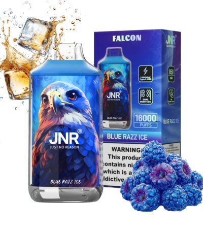 Blue Razz Ice puff jnr falcon 16k 16000 puffs