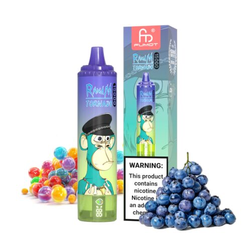 Blueberry Bubblegum randm tornado 15000 vapes hurtowo