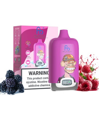Bluesour Raspberry randm tornado Digital Box 12000 puffów