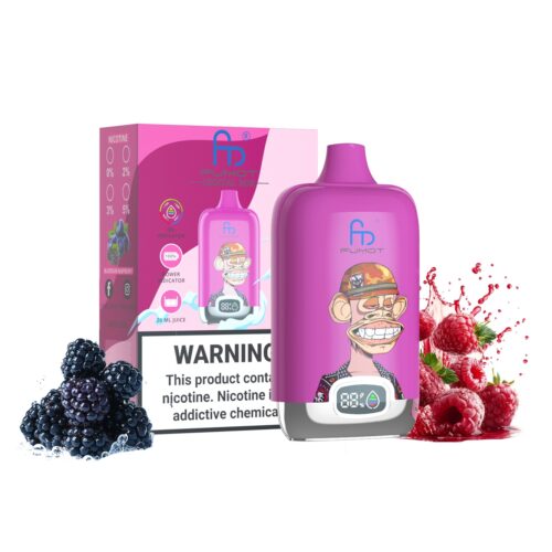 Bluesour Raspberry randm tornado Digital Box 12000 puffs