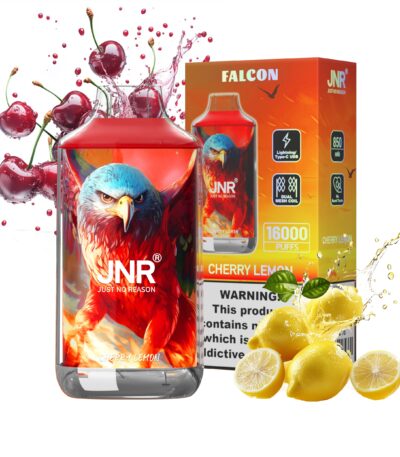 Cherry Lemon puff jnr falcon 16k 16000 puff