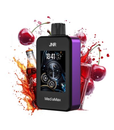 Cola frizzante alla ciliegia JNR Media Max Puff 40k 40000 Bocconi
