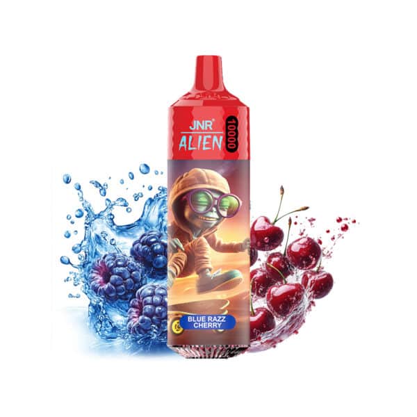 JNR ALIEN 10000 puffs 10k BLUE RAZZ CHERRY