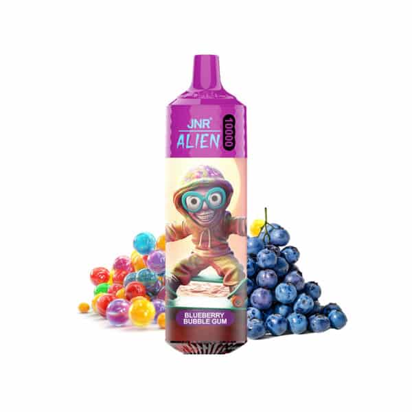 JNR ALIEN 10000 puffs 10k BLUEBERRY BUBBLEGUM