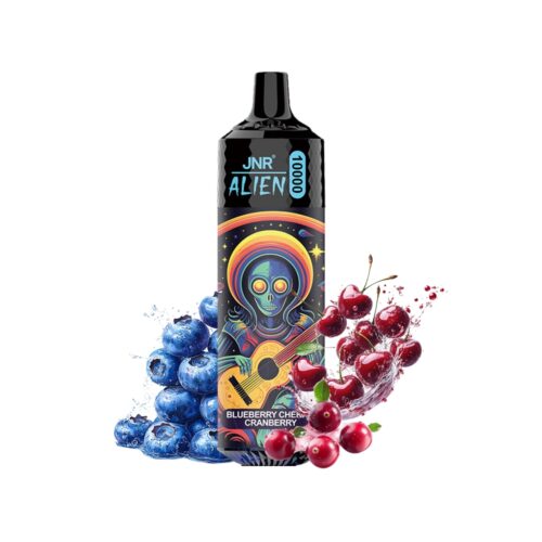 JNR ALIEN 10000 puffów 10k BLUEBERRY CHERRY CRANBERRY