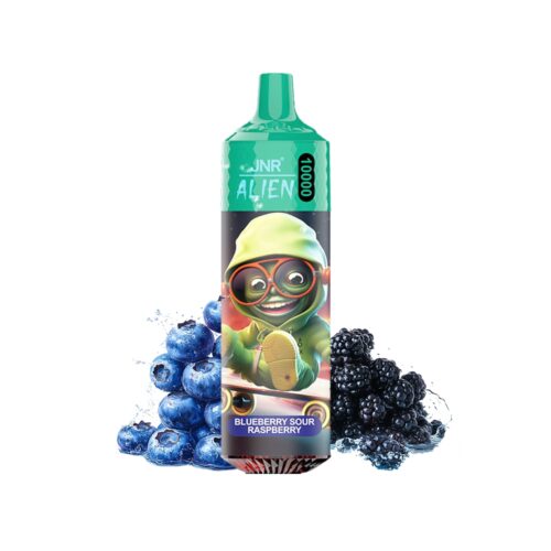 JNR ALIEN 10000 puffs 10k Blueberry sour raspberry