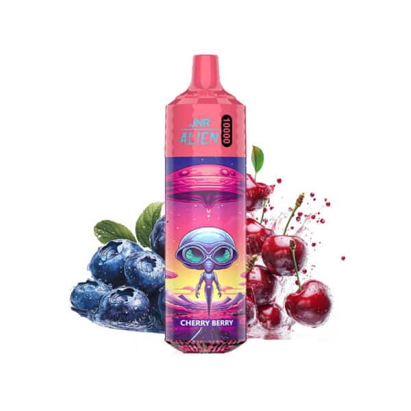 JNR ALIEN 10000 Puffs 10k Kirsche Beere