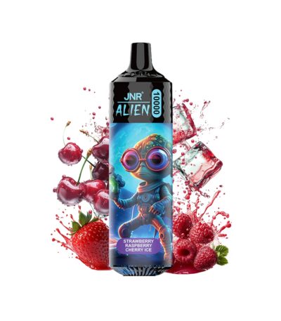 JNR ALIEN 10000 soffi 10k Fragola lampone ciliegia ghiaccio