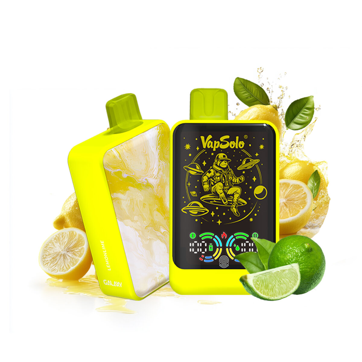 Citron lime vapsolo galaxy 30000 Puffs 30k