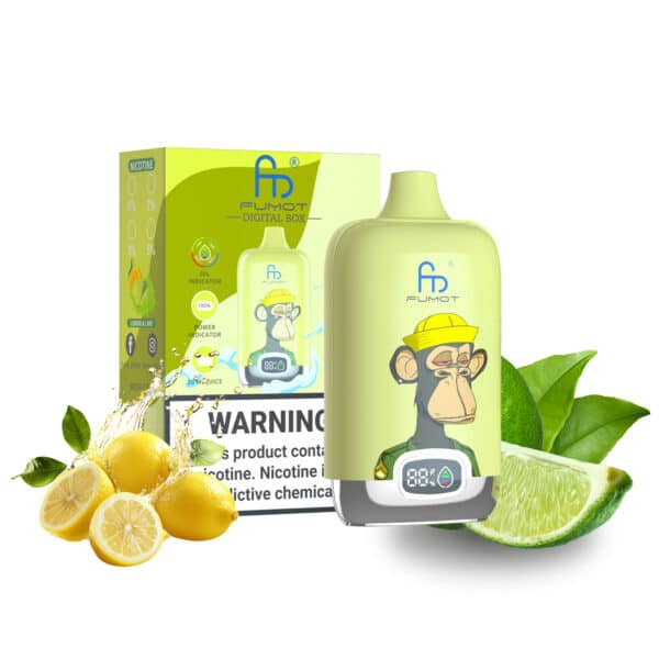 Lemon&Lime randm tornado Digital Box 12000 puffs