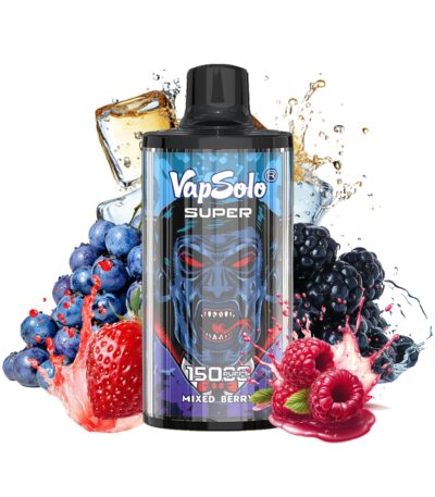 MIXED BERRY Vapsolo Super 15000 puffar 15k