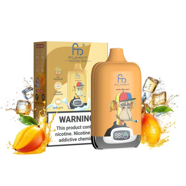 Mango On Ice randm tornado Digital Box 12000 bouffées
