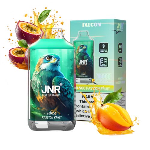 Mango Passion Fruit puff jnr falcon 16k 16000 puffia