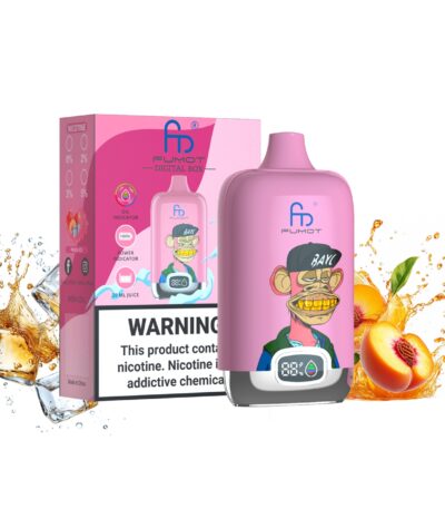 Ψηφιακό κουτί Peach Ice randm tornado 12000 ρουφηξιές
