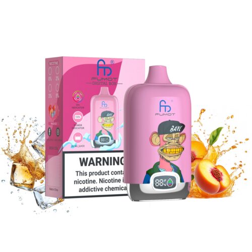 Peach Ice randm tornado Scatola digitale 12000 boccate