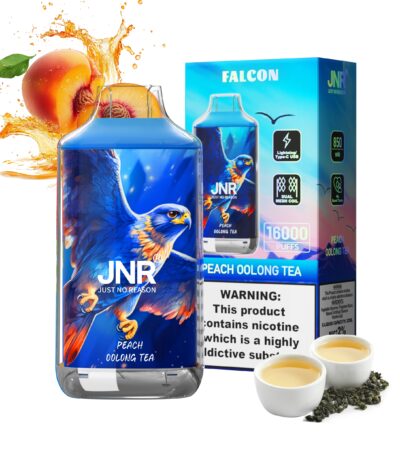 Tè Oolong alla pesca puff jnr falcon 16k 16000 puffs