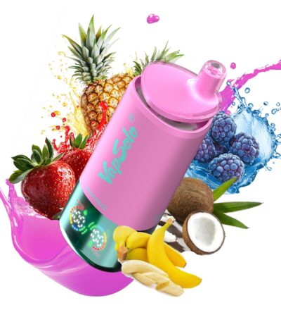 Ananas Kokosnöt & Jordgubb Banan & Blue Razz Vapsolo Triple 30000 Puffs 30k 3in1 Smak
