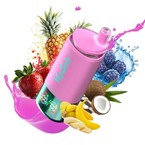 Ananas Coco & Fraise Banane & Blue Razz Vapsolo Triple 30000 Puffs 30k 3in1 Flavor