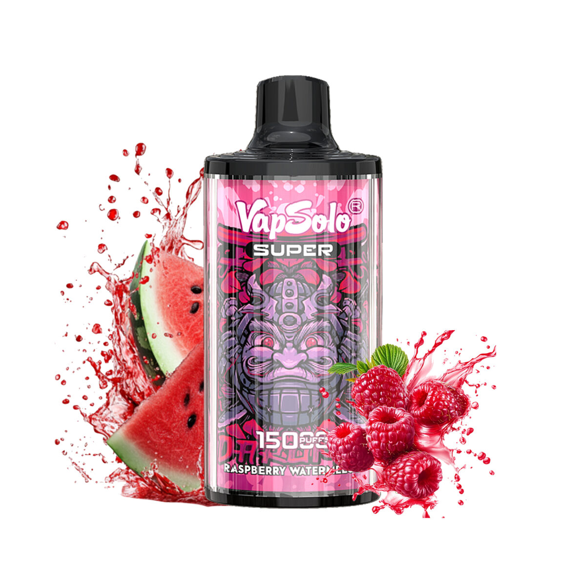 RASPBERRY WATERMELON Vapsolo Super 15000 puffs 15k