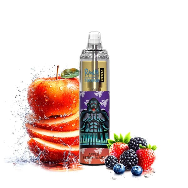 RandM Tornado 7000 Puffs Apple Berry Blast