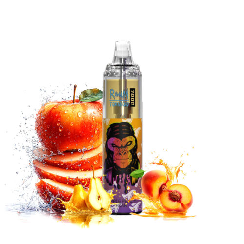 RandM Tornado 7000 Puffs Apple Peach Pear