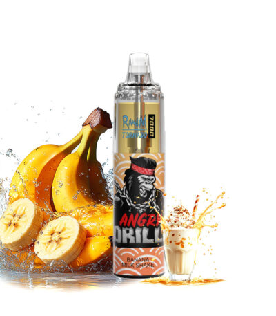 RandM Tornado 7000 Puffs Μπανάνα Milkshake RandM Tornado 7000 Puffs Μπανάνα Milkshake