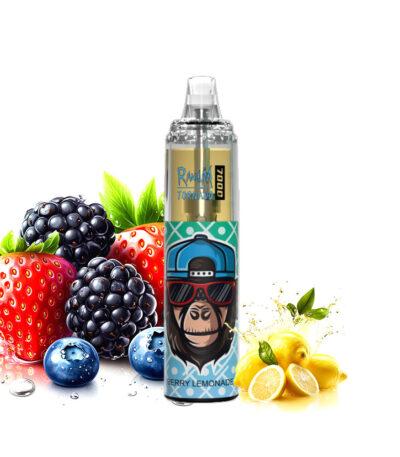 RandM Tornado 7000 Puffs Λεμονάδα Berry