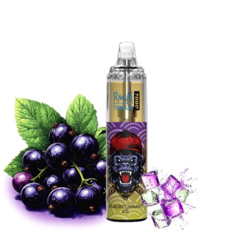 RandM Tornado 7000 Puffs Blackcurrant Ice