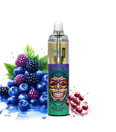 RandM Tornado 7000 Puffs Blue Razz Cherry