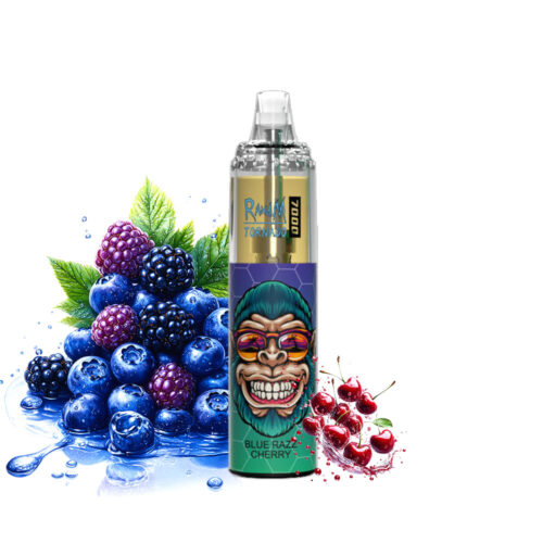RandM Tornado 7000 Puffs Blue Razz Cherry