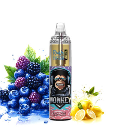 RandM Tornado 7000 Puffs Blue Razz Lemonade