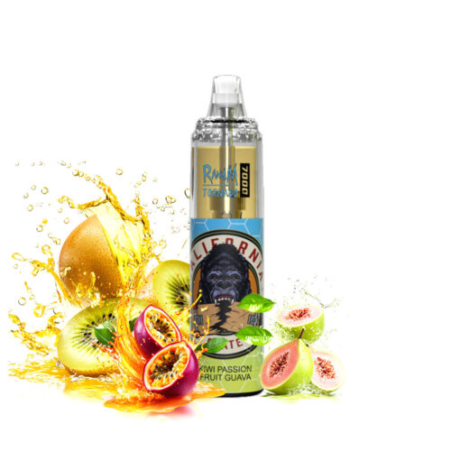 RandM Tornado 7000 Puffs Kiwi Passion Fruit Guava