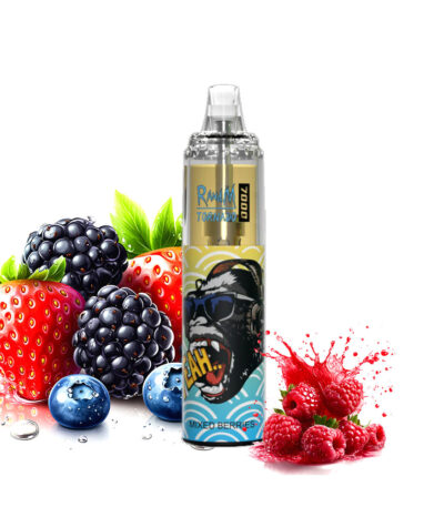 RandM Tornado 7000 Puffs Μικτά μούρα