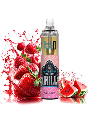 RandM Tornado 7000 Puffs Roze Burst