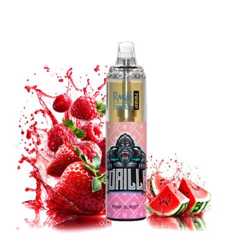 RandM Tornado 7000 Puffs Pink Burst