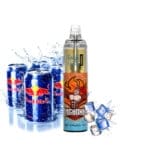 RandM Tornado 7000 Puffs Rotes Energie-Eis