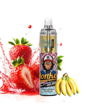RandM Tornado 7000 Puffs Aardbei Banaan