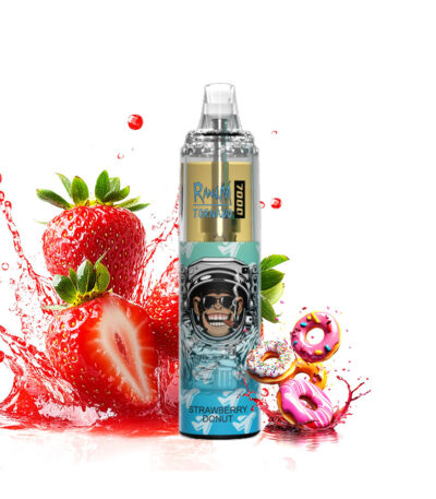 RandM Tornado 7000 Puffs Aardbei Donut