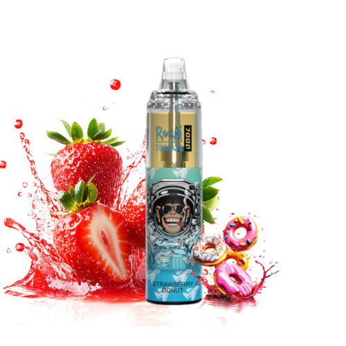RandM Tornado 7000 Puffs Strawberry Donut