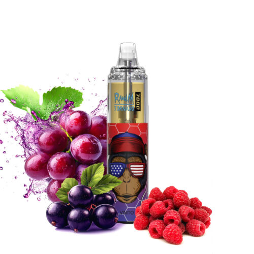 RandM Tornado 7000 Puffs Vimto