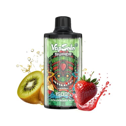 STRAWBER KIWI Vapsolo Super 15000 puffs 15k