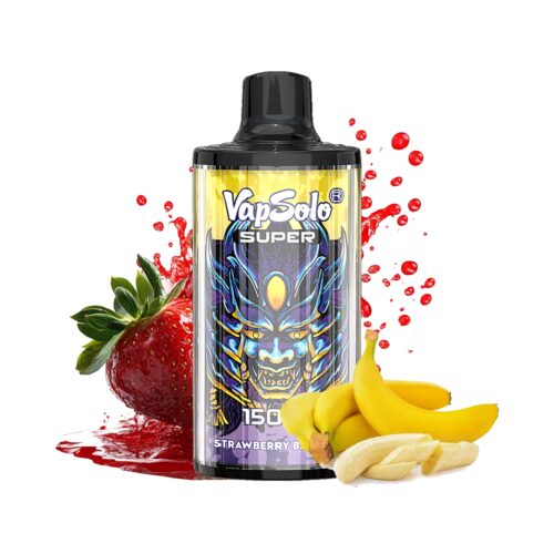 STRAWBERRY BANANA Vapsolo Super 15000 puffs 15k