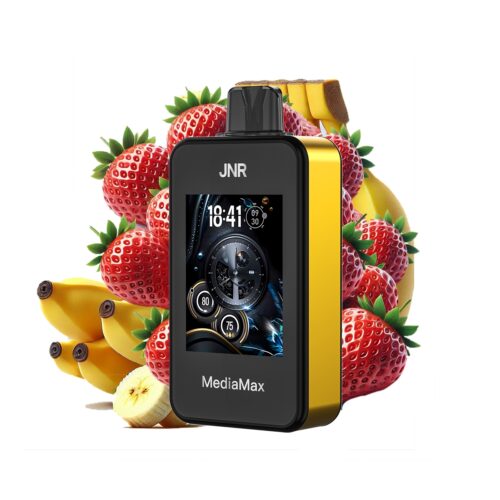 Φράουλα Μπανάνα JNR Media Max Puff 40k 40000 Puffs